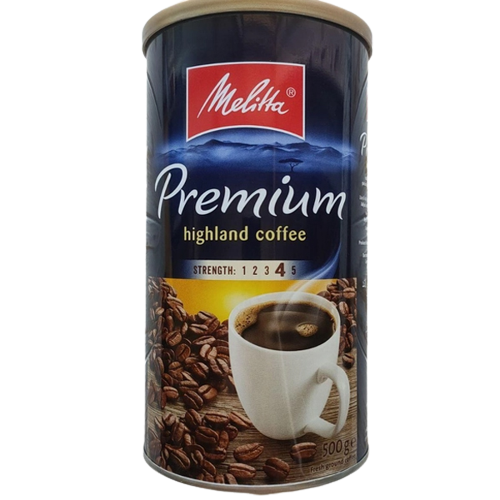 Кава мелена Melitta Premium 500 г в жерстяній банці