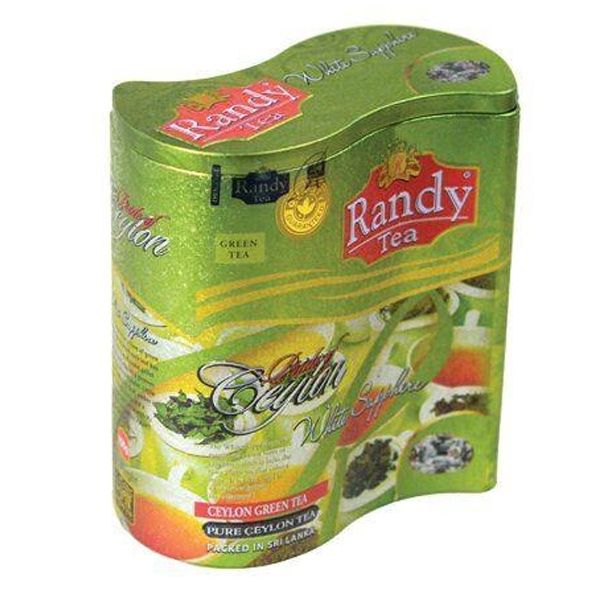 Чай зелений Randy Tea Білий Сапфір жерстяна банка 100 г