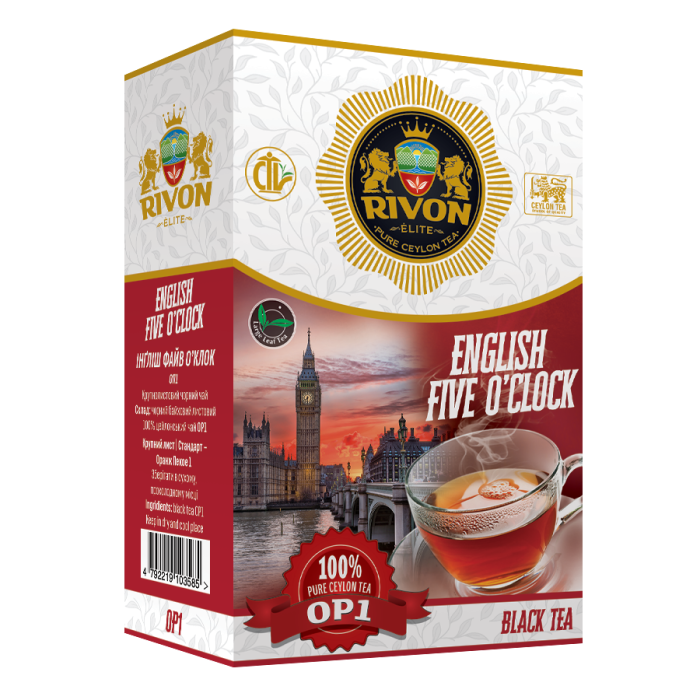 Чорний чай Rivon Спеціал English Five Oclock