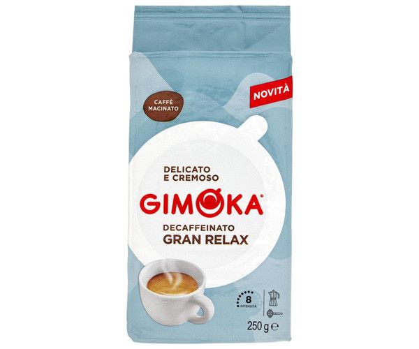 Кава без кофеїну Gimoka Gran Relax мелена 250 г