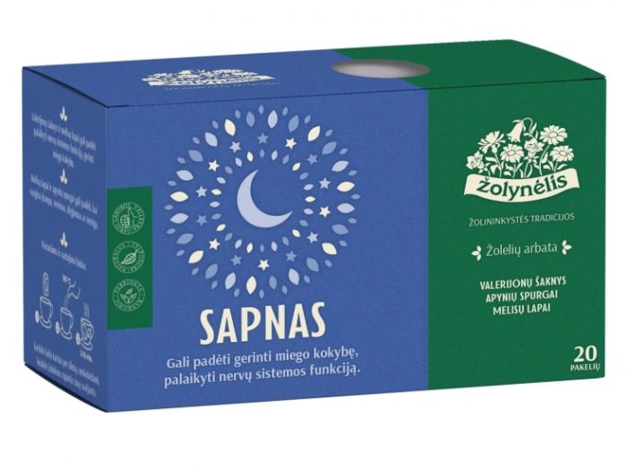 Чай трав’яний Zolynelis Sapnas (30 г, 20 пакетиків)