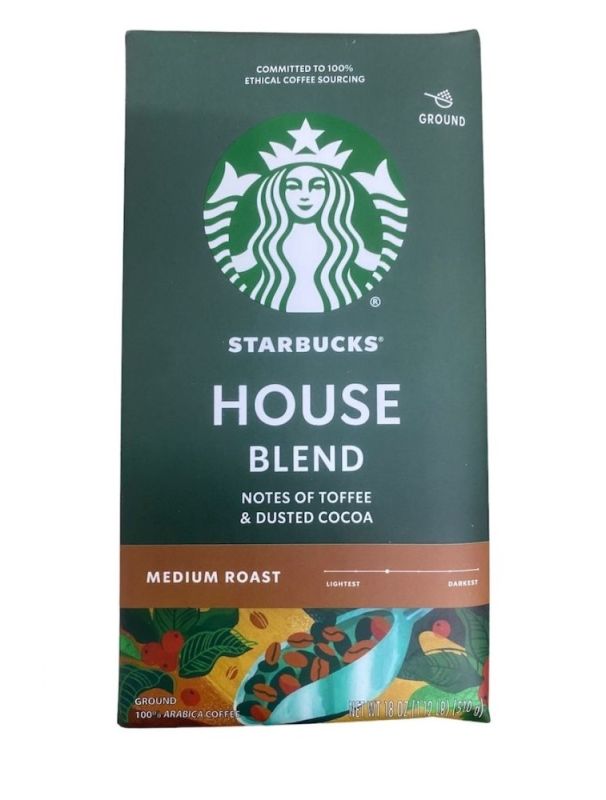 Кава мелена Starbucks House Blend 510 г