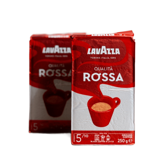 Кава мелена Lavazza Qualita Rossa 250 г (червона)